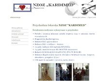 Tablet Screenshot of kardimed.mnet.pl